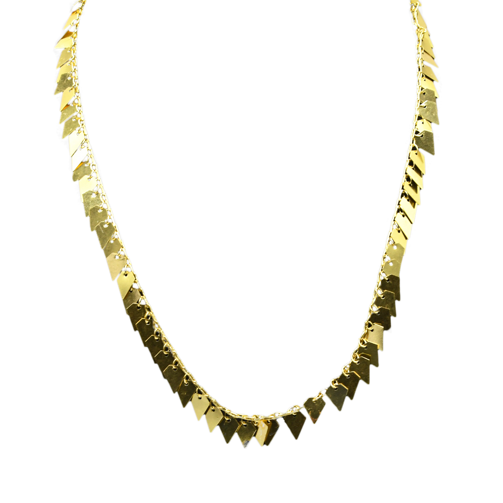 Brass Gold Plated Chain - DeKulture DKW-1166-GLC