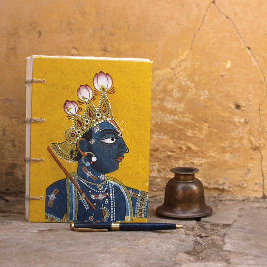 Vintage Krishna Artwork Journal