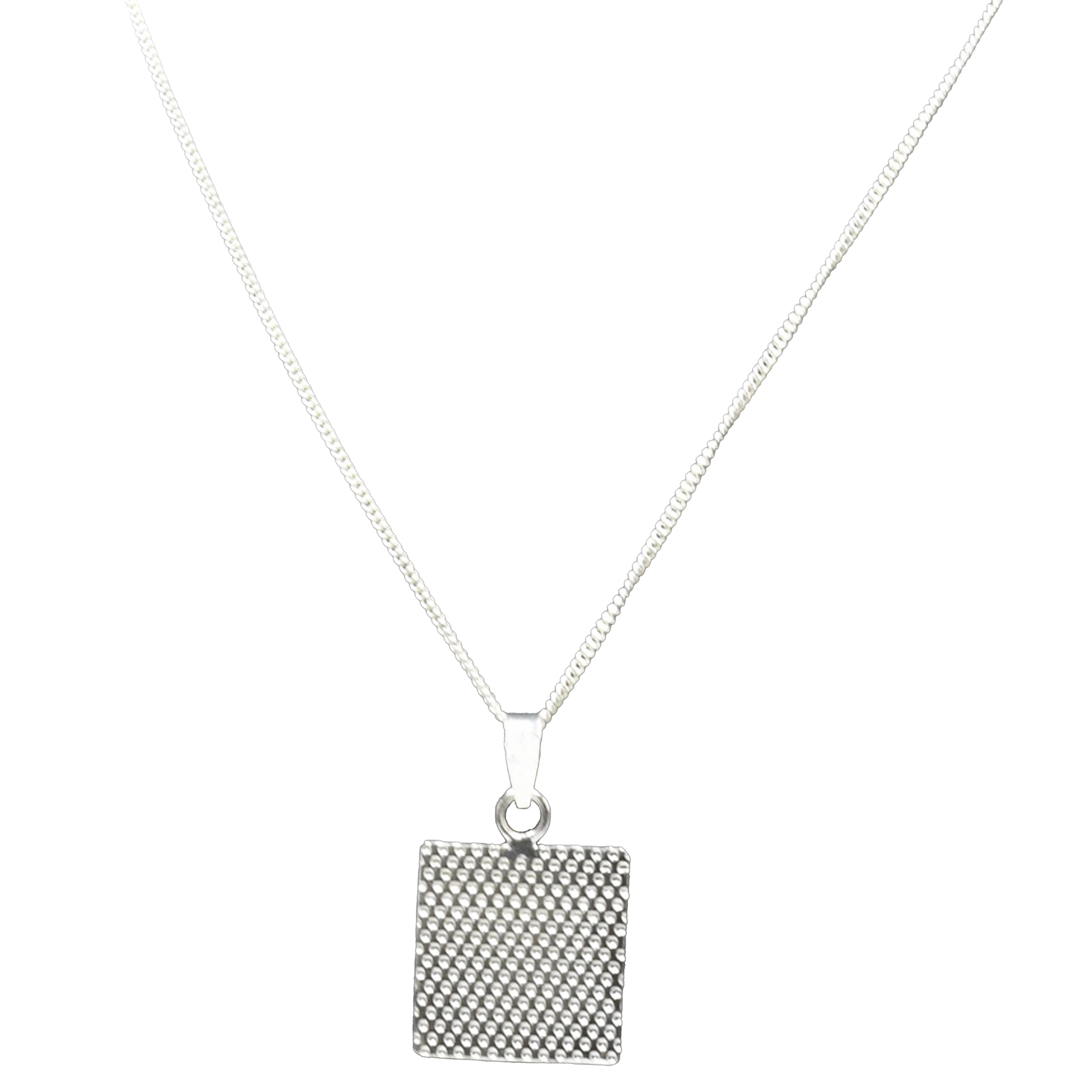 Hammered Silver Dangle Earring - DeKulture DKW-1309-SEJ