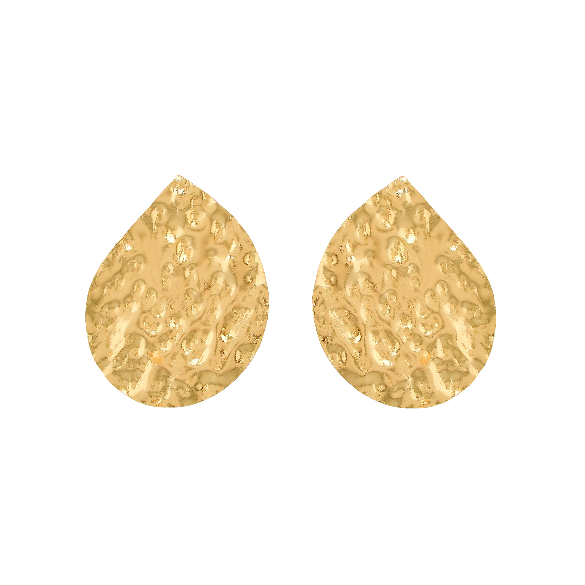 Brass Tempest Stud Earring - DeKulture DKW-819-E