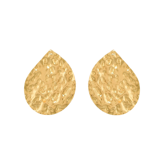Brass Tempest Stud Earring - DeKulture DKW-819-E