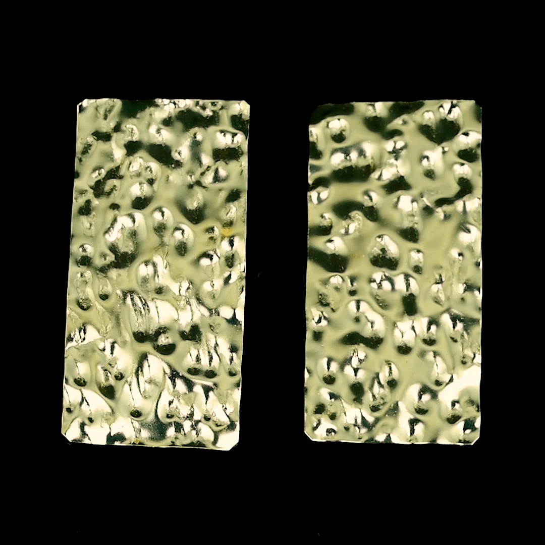 Beautiful Brass Tempest Stud Earring - DeKulture DKW-831-E