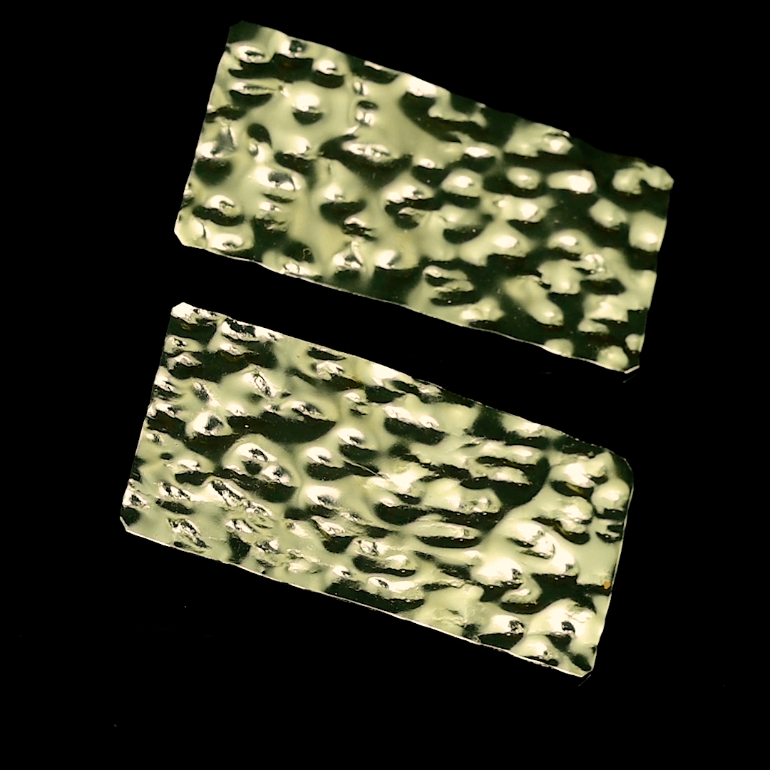 Beautiful Brass Tempest Stud Earring - DeKulture DKW-831-E