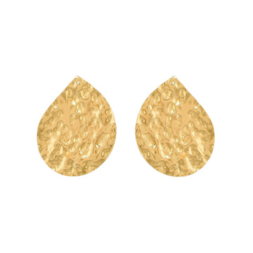 Brass Tempest Stud Earring - DeKulture DKW-819-E