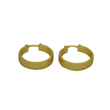 Enclosed Designer Hoop Earring - DeKulture DKW-1426-SEJ