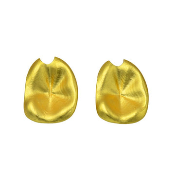 Small Lotus Leaf Stud Earring - DeKulture DKW-1416-SEJ