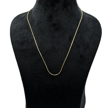 Tiny Paperclip Brass Gold Plated Chains For Gift - DeKulture DKW-1168-GLC