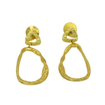 Uneven long Stud Earring - DeKulture DKW-1320-SEJ