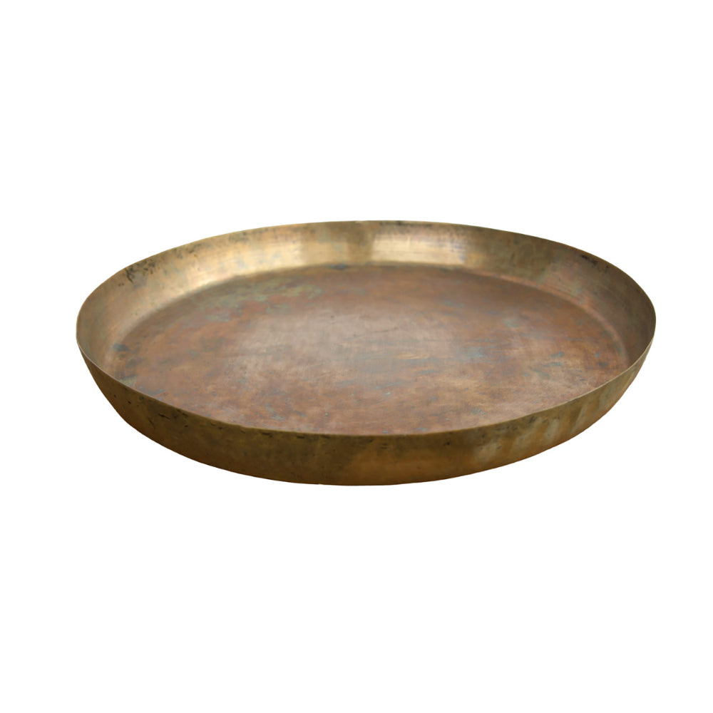 Collectors Piece Vintage Bronze Kansa Thali Plate
