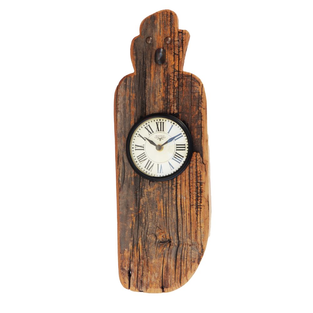 Vintage Alien Sleeper Wood Clock