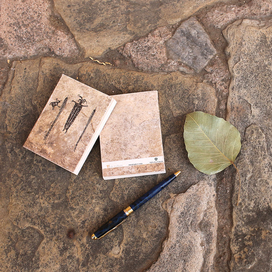 Ancient Australian Cave Painting Pocket Diary Set Of 2