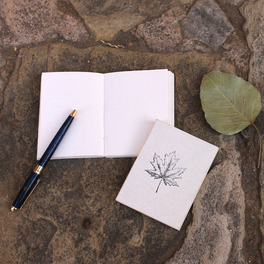Maple Leaf Pocket Diary Set Of 2