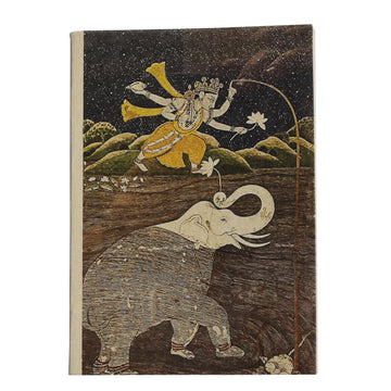 Lord Vishnu And Elephant Notebook