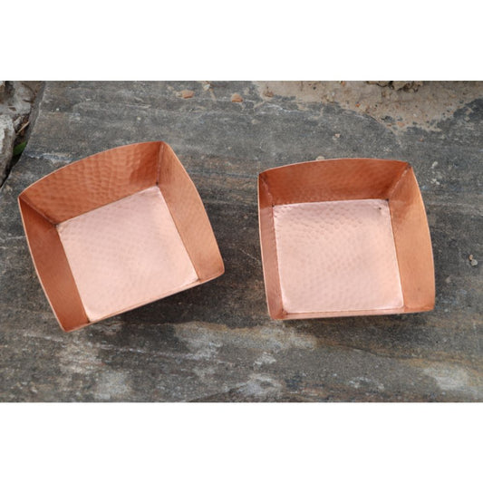 Copper Bowl For Decorative Set Of 2