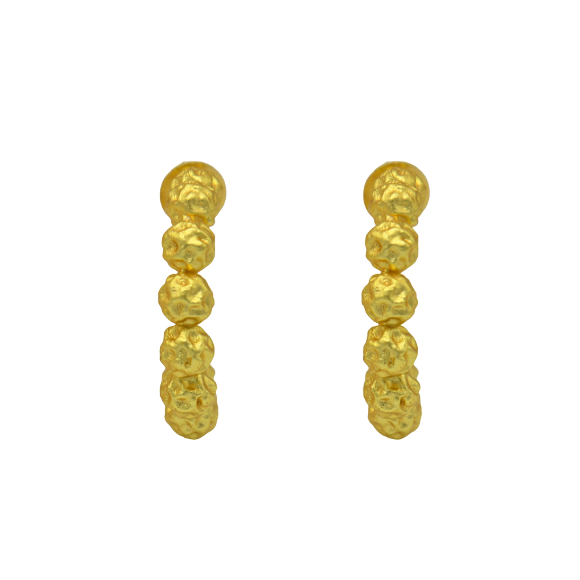 Peppercorn Textured Stud Earring - DeKulture DKW-1404-SEJ