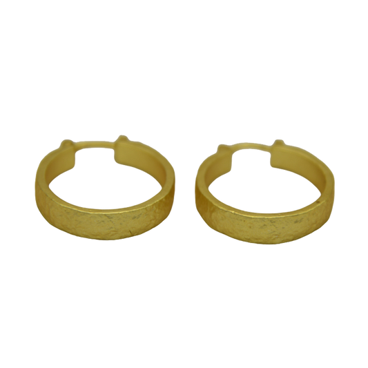 Enclosed Designer Hoop Earring - DeKulture DKW-1426-SEJ