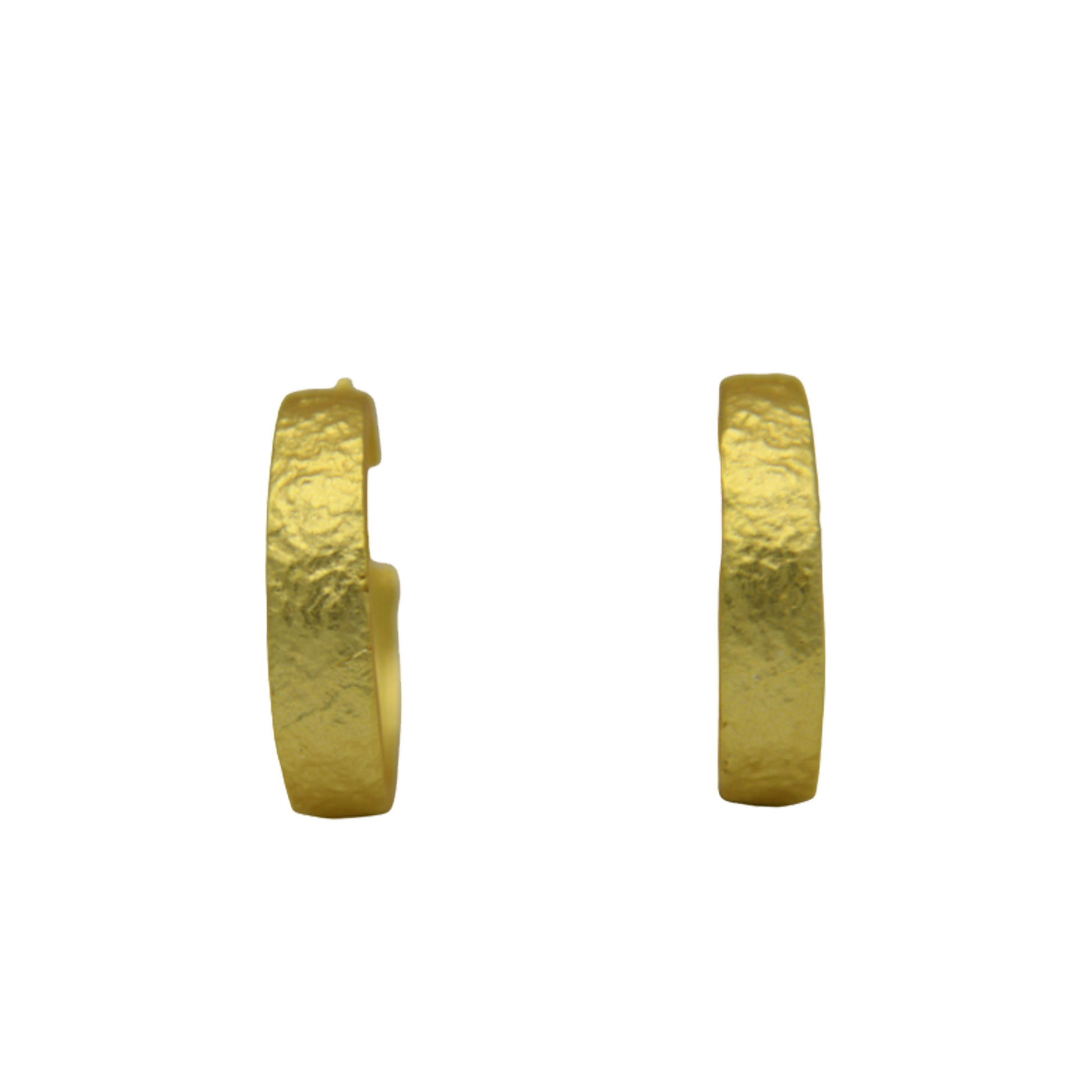 Enclosed Designer Hoop Earring - DeKulture DKW-1426-SEJ