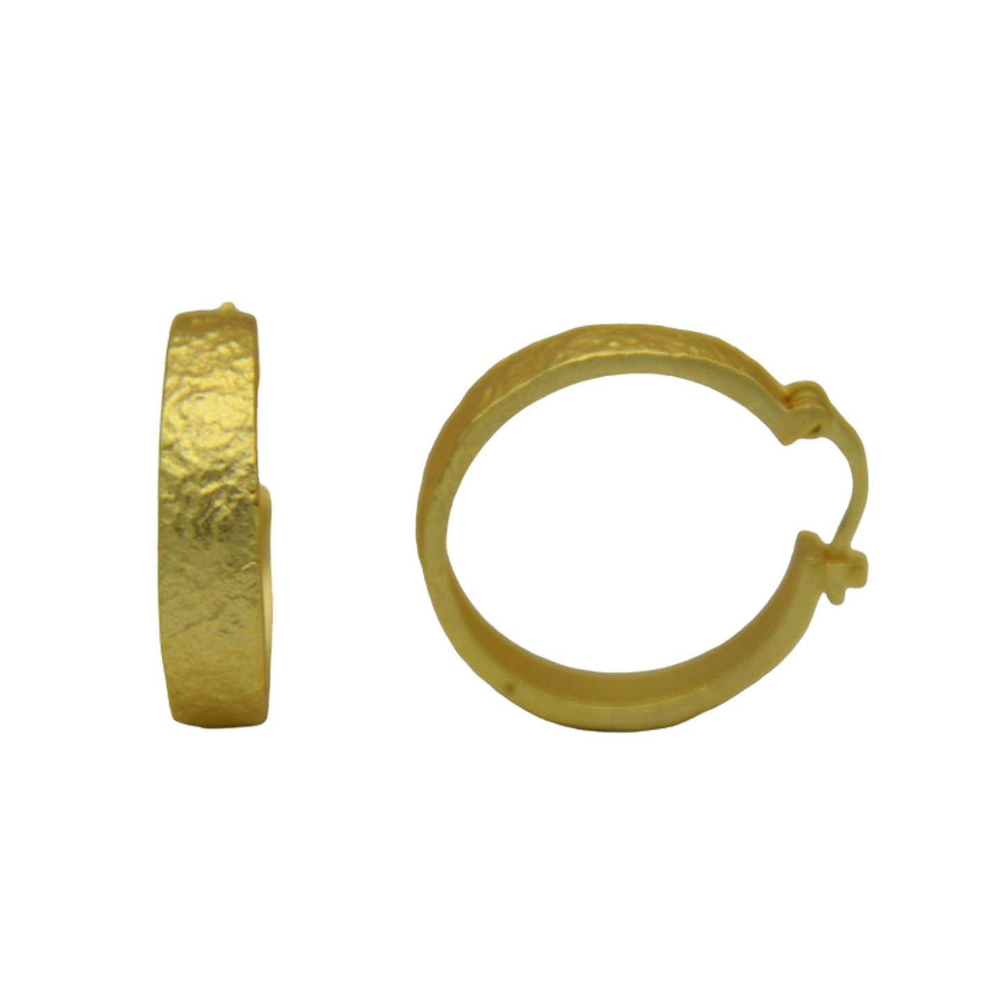 Enclosed Designer Hoop Earring - DeKulture DKW-1426-SEJ