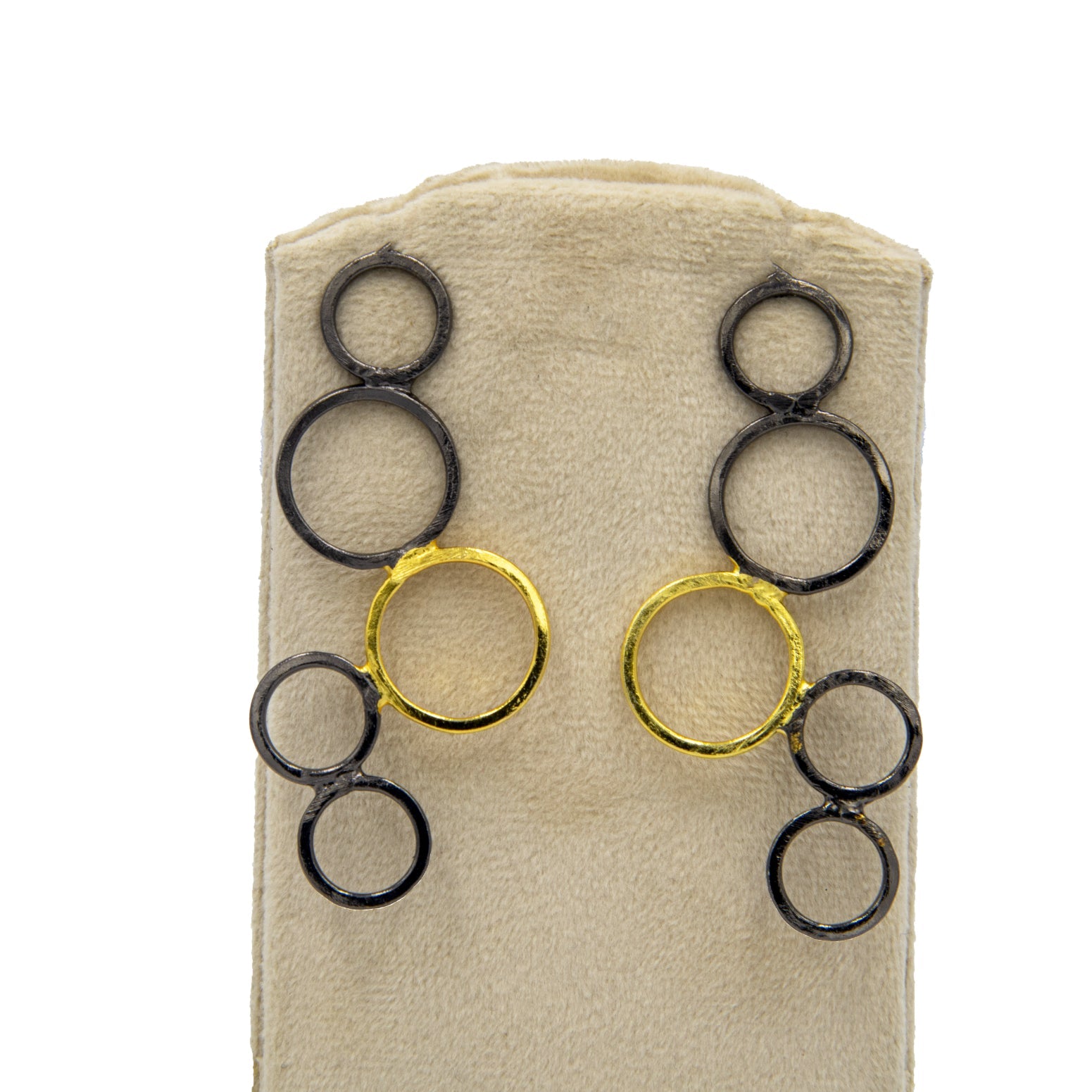 Penta Ring Brass Bracelet - DeKulture DKW-1510-BRJ