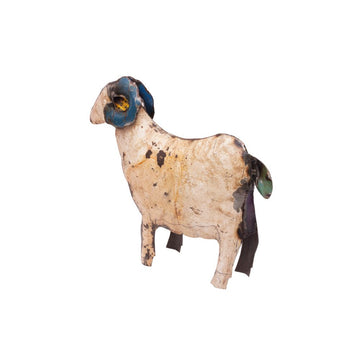 Recycled Sheep Figurine