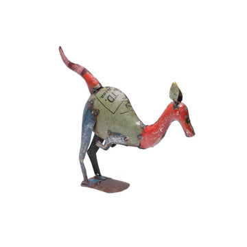 Recycled Kangaroo Figurine