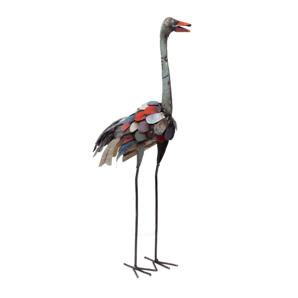 Recycled Ostrich Figurine
