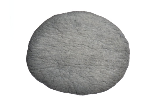 New Zealand Wool Tush Cush Seat Pad (Silver Grey)