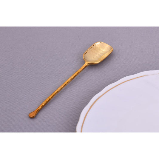 Brass Gold Tea Spoon Baby Scoop