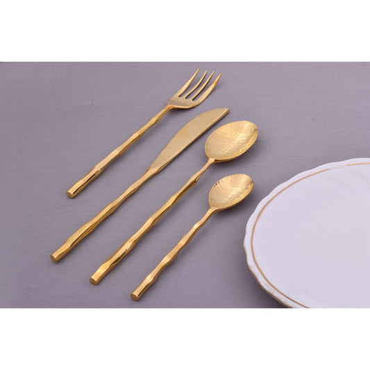 Pure Brass Cutlery Set Of 4