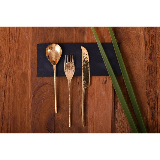 Pure Brass Cutlery Set Of 3