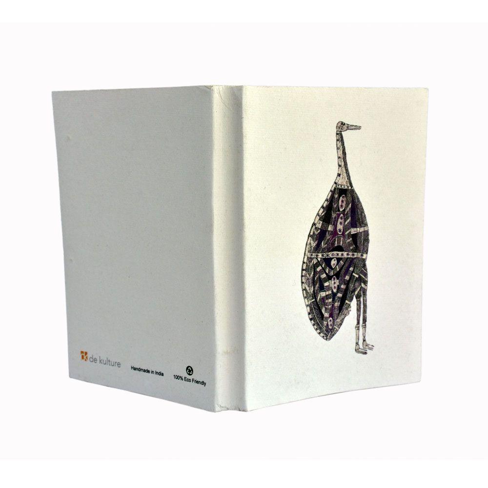 Aboriginal Bird Handmade Notebook - DeKulture DKW-1105-N