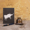 Ancient Cow Cave Painting Notebook - DeKulture DKW-1103-N