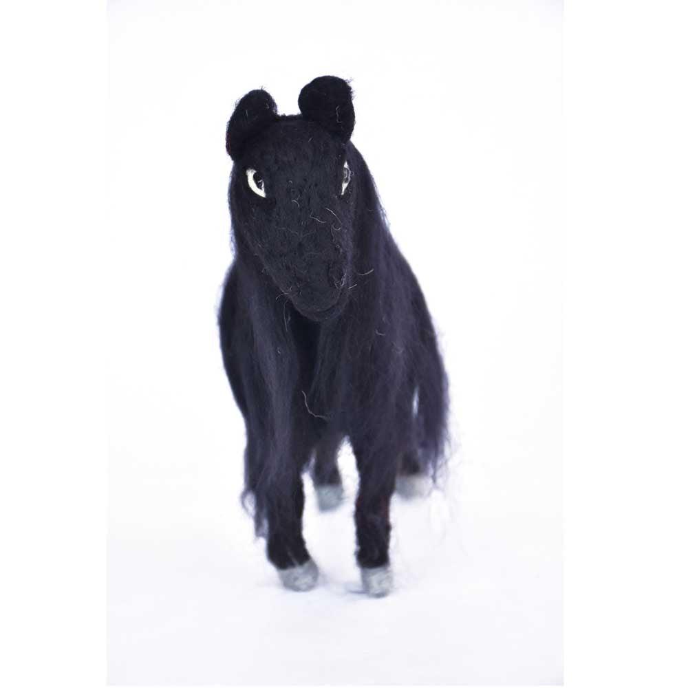 Black Horse Decoration Ornament - DeKulture DKW-5072-FT