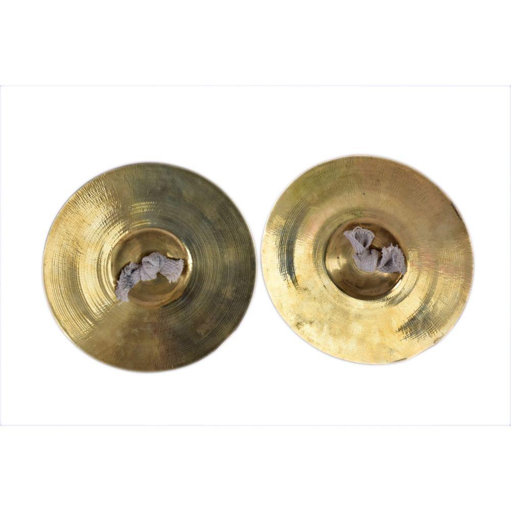 Brass Jhanjh Instrument Clapper Bell - DeKulture DKW-3030-I
