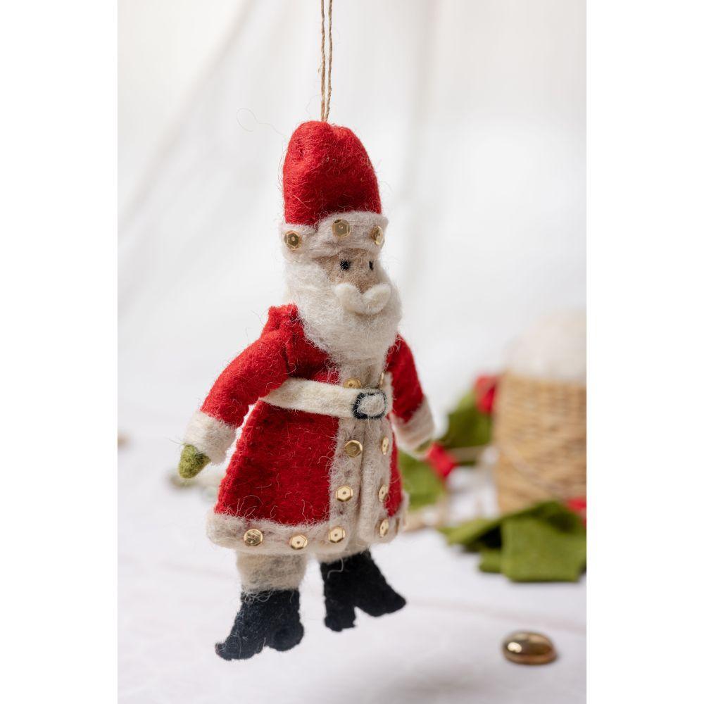 Christmas Santa Claus Ornament - DeKulture DKW-6118-FO