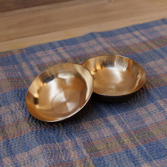 Dessert Nut Bowls Bronze Set Of 2 - DeKulture DKW-26003-KV