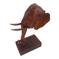 Elephant Head On Stand Statue - DeKulture DKW-17153-RIF