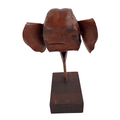 Elephant Head On Stand Statue - DeKulture DKW-17153-RIF