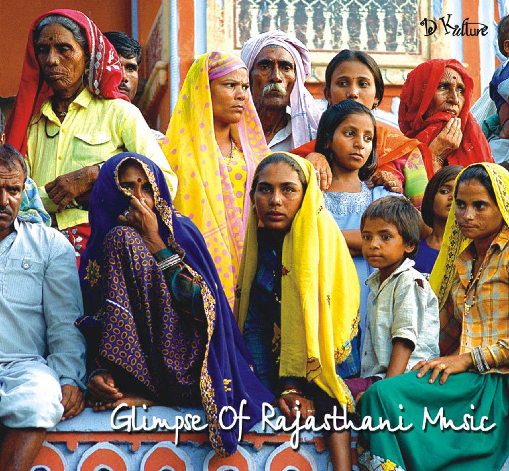 Glimpse Of Rajasthani Songs CD - DeKulture DKM-002-A