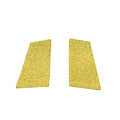 Hammered Brass Gold Plated Stud Earring - DeKulture DKW-1417-SEJ