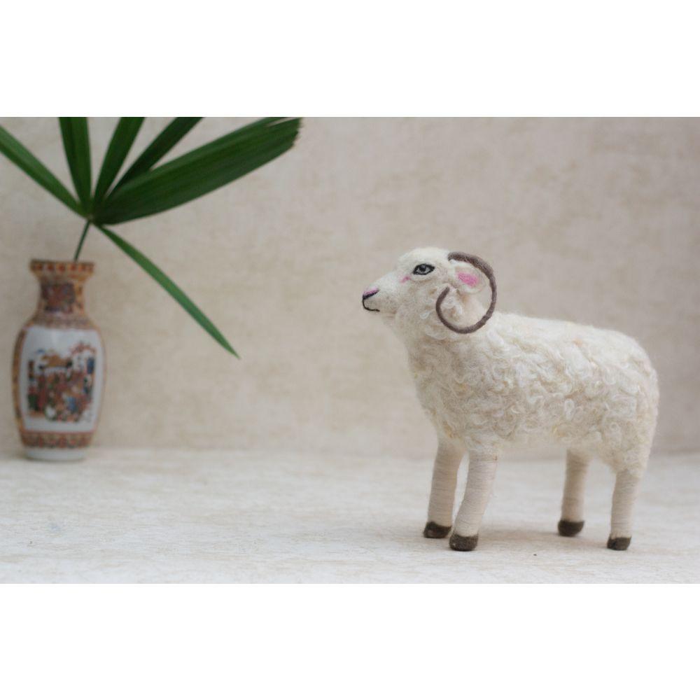 Handmade Easter Ram Toy Ornament - DeKulture DKW-5055-FT