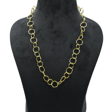 Hexagon Brass Gold Plated Chains For Gift - DeKulture DKW-1160-GLC