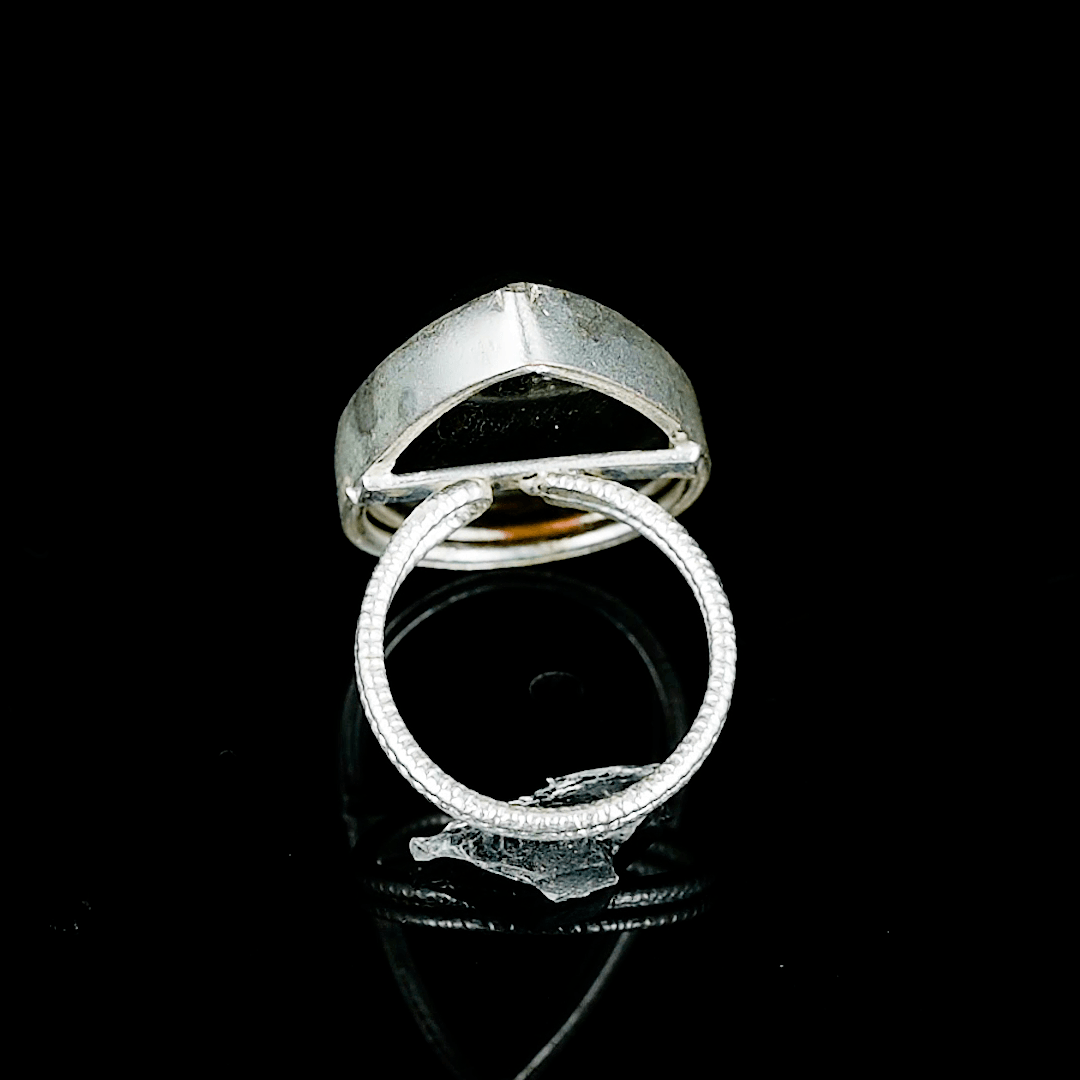 Labradorite Rough Gemstone Ring - DeKulture DKW-1073-RGJ