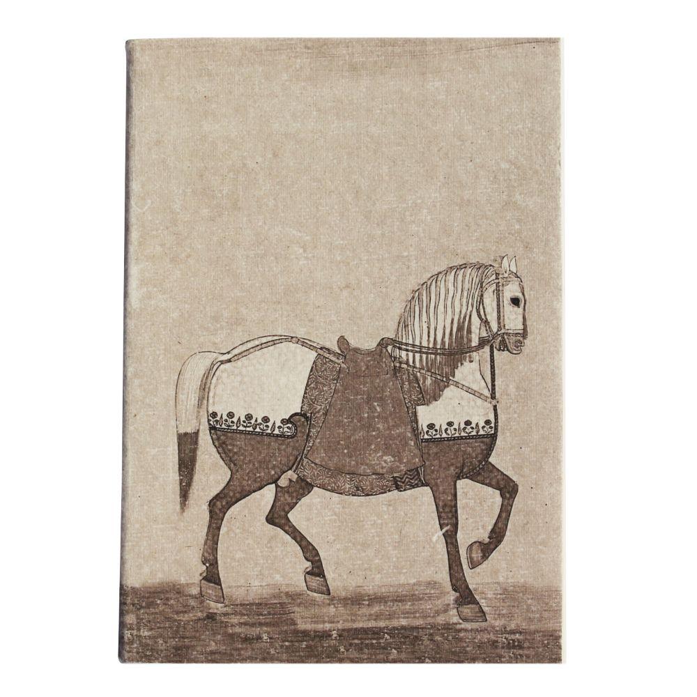 Persian Horse Handmade Notebook - DeKulture DKW-1098-N