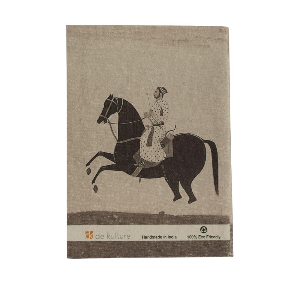 Persian Horse Handmade Notebook - DeKulture DKW-1098-N