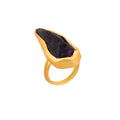 Purple Amethyst Natural Gemstone Ring - DeKulture DKW-1046-RGJ