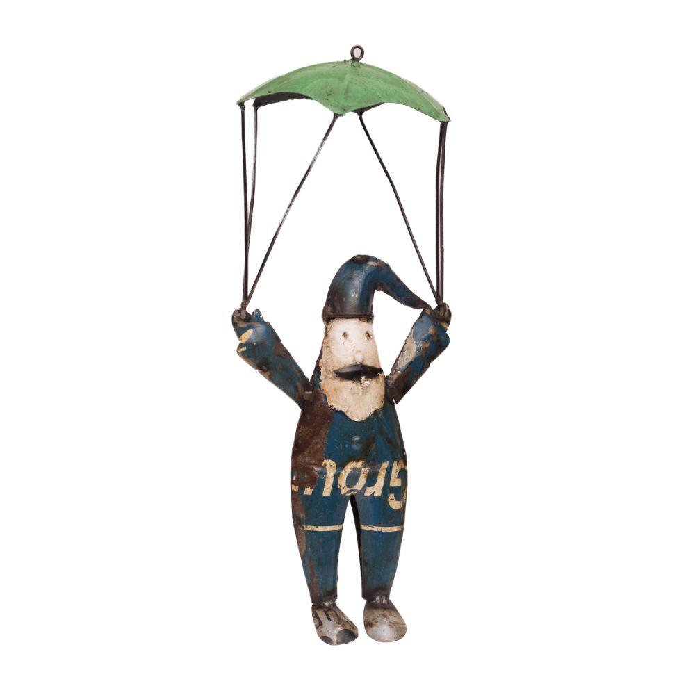 Recycle Hanging Santa Figurine - DeKulture DKW-17038-RIF