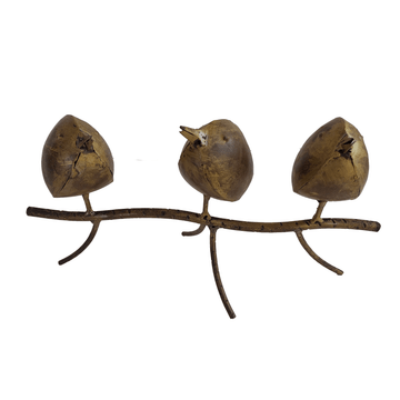 Recycled Flock Of Bird Figurine - DeKulture DKW-17170-RIF
