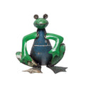 Recycled Frog Figurine - DeKulture DKW-17042-RIF