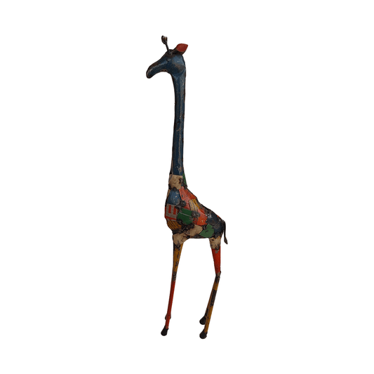 Recycled Giraffe Collectible Figurine - DeKulture DKW-17156-RIF